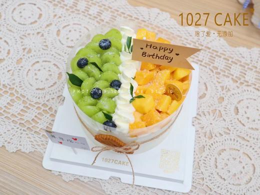 1027CAKE  |  杂果装饰 水果简约蛋糕 商品图2