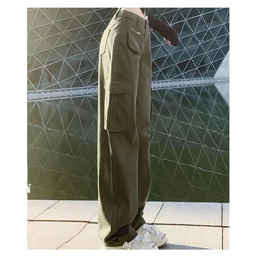 裁缝学苑AX01 复古工装显瘦牛仔裤纸样女装裤子衣服装打版裁剪图 商品图4
