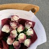 《凡尔赛》复古红11枝玫瑰花束 商品缩略图2