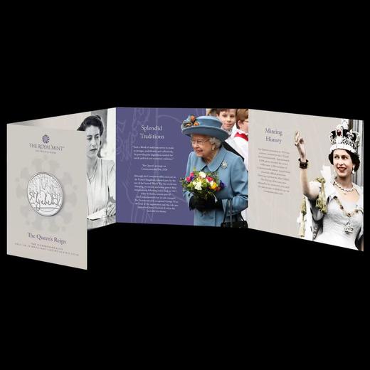 2022英国女王统治系列纪念币，带女王签名 商品图13