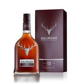 大摩（Dalmore） 达尔摩12年 苏格兰单一麦芽威士忌 700ml  原装进口洋酒