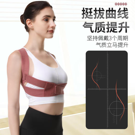 【张雨绮 伊能静明星同款】背背佳矫正带 矫正驼背 提升气质 可外穿内穿 腿部矫正带 O型腿X型腿 矫正腿型 商品图1