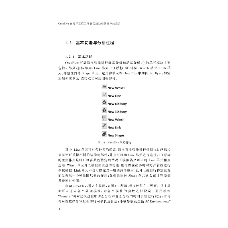 试读PDF-9787308194983(1-1)-OrcaFlex在海洋工程及海底管线动态仿真中的应用_014.jpg