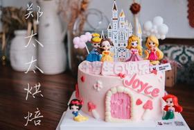 迪士尼之q版公主加高款