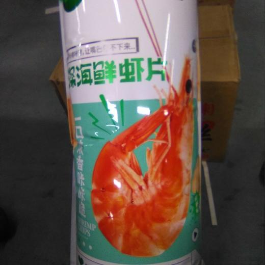 抖粮 深海鲜虾片 252g 鲜虾味 商品图0