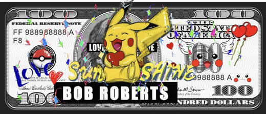 小美金-爱心PIKA-画芯 商品图0