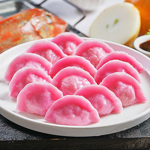 【水饺•墨鱼/鲅鱼/黄花鱼/红头鱼】#顺丰冷链  一人食组合  手工包制  1:2黄金比例 商品图4