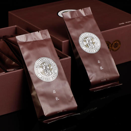 岩语 石乳 花果香武夷岩茶特级礼盒装 送礼大红袍乌龙茶叶武夷茗丛96g 商品图1