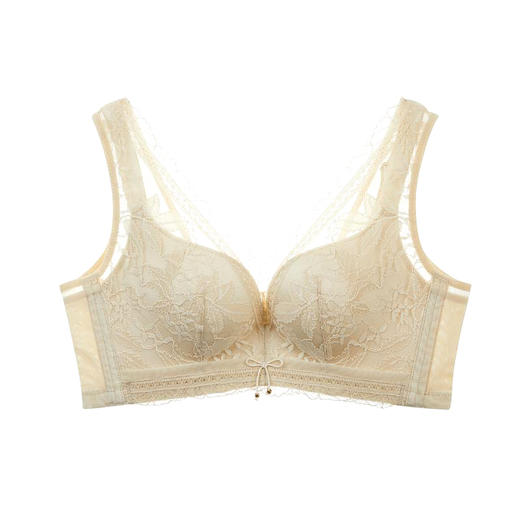 【满3件/59元】【75B】【B杯单件】【秀黛】叶动恋曲无钢圈中厚杯文胸E6113061B【专柜同款】 商品图6