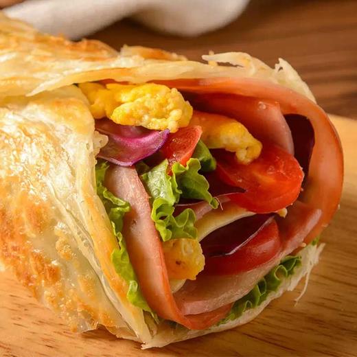 25G【袋装】聚隆食品手抓饼（120g/片）50片/袋  2袋/件 商品图2