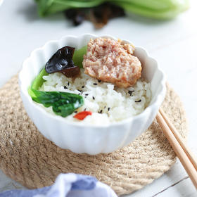 老杨城 | 扬州特产蟹黄狮子头240g手工大斩肉猪肉圆四喜丸子即食肉丸