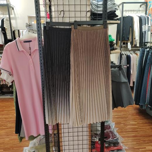 女百褶半折裙2528 商品图0