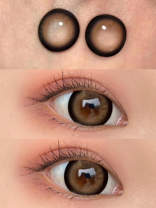 【半年抛大直径】WOOLILENS-大可可片14.5mm【半年抛 0-800度 无525/575】 商品图5