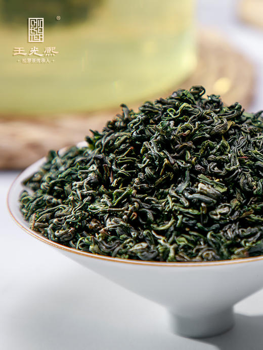 绿茶2025新茶特级高山茶浓香型松萝茶250g金罐茶叶伴手礼送礼长辈 商品图1