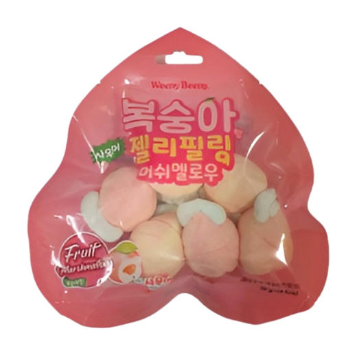 友施 桃子夹心棉花糖50g   商品图0