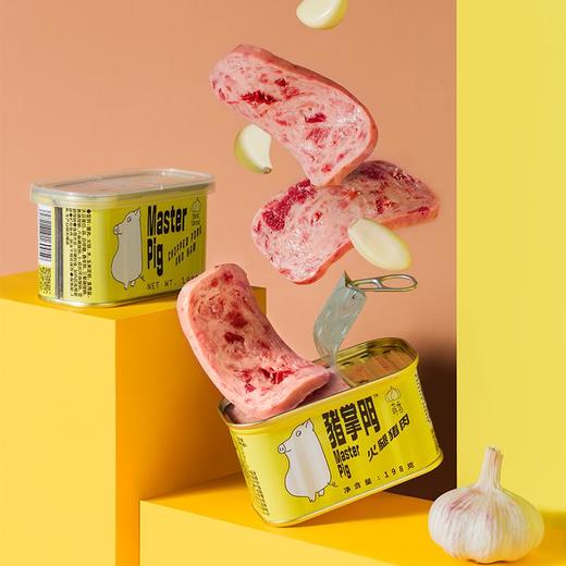 午餐肉罐头198g*3    猪掌门 精选优良标猪   90%含肉量   大块肉粒看得见 商品图0