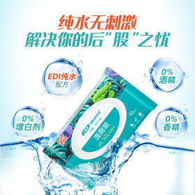 小植家专用湿厕纸  抽取式抑菌  便携旅行装  40片/包