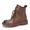 TN T87232-21头层牛皮系带马丁靴皮靴英伦风软皮单靴 商品缩略图4