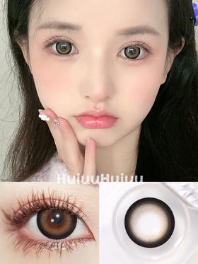 【半年抛大直径】WOOLILENS-大可可片14.5mm【半年抛 0-800度 无525/575】