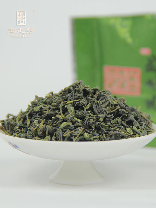 绿茶2025新茶浓香型炒青黄山松萝茶散装200g一级真空袋装高山绿茶 商品图1