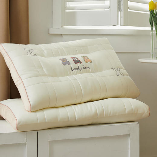 水洗花香枕头山茶花舒眠护颈枕芯 商品图12