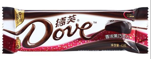 【亚欧超市】德芙黑巧克力43g/块 商品图0