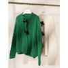 欧芮儿开衫毛衣外套女秋冬新款2021宽松显瘦时尚复古针织麻花上衣 商品缩略图6