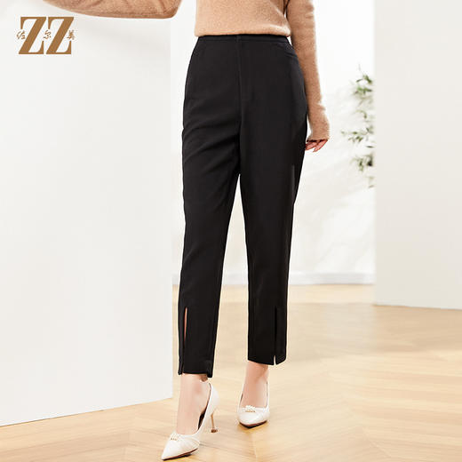 佐尔美秋季新款 气质百搭长裤女E13KC11 商品图2