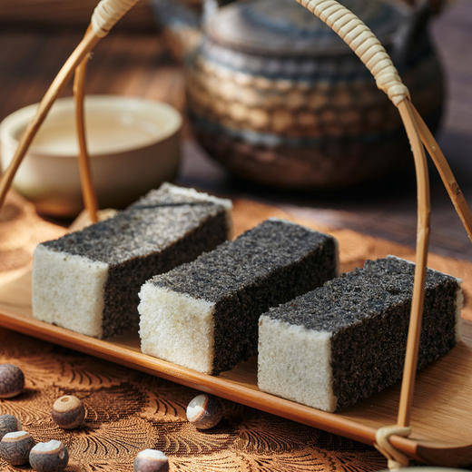 杨先生芡实糕原味/桂花味/黑芝麻味/龙井味3盒 商品图4