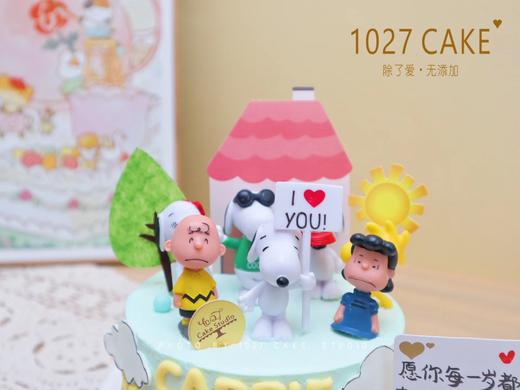 1027CAKE |  史努比主题 卡通蛋糕 商品图3