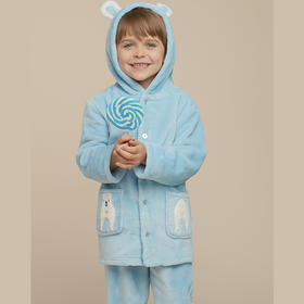 【珊瑚绒】SCHIESSER德国舒雅男童珊瑚绒家居服3B/18591H