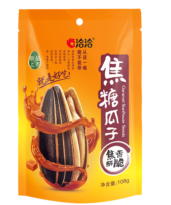 【亚欧超市】洽洽焦糖瓜子108g/袋