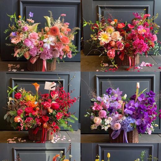 《典雅》高档手提花篮下单备注款式 商品图5