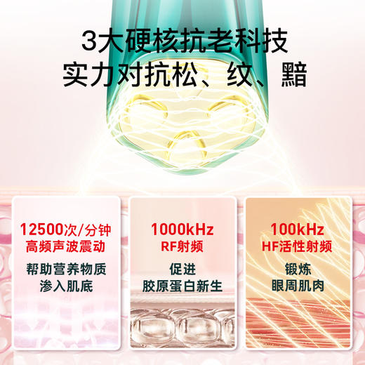 JUJY眼部美容仪 小绿笔pro 纪芝射频美眼仪  提拉紧致  淡纹眼袋黑眼圈 商品图1