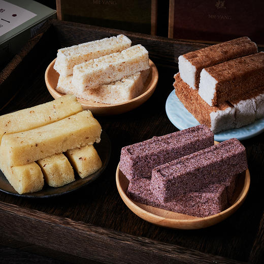 杨先生芡实糕零食 原味椰蓉紫米桂花共4包 商品图1