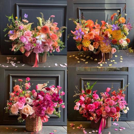 《典雅》高档手提花篮下单备注款式 商品图6