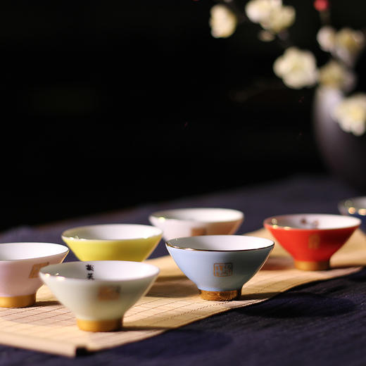 西泠印社 且茶且印社长杯/普洱茶饼/龙井茶/经典款社长杯 新中式商务送礼收藏纪念礼品 商品图10