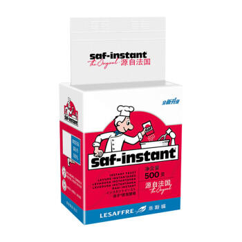 燕子（SAF INSTANT）烘培原料 红燕子 高活性即发干酵母粉 500g 商品图1