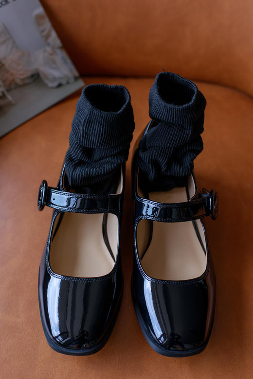 黑色瘦瘦袜（一组六双） 商品图5