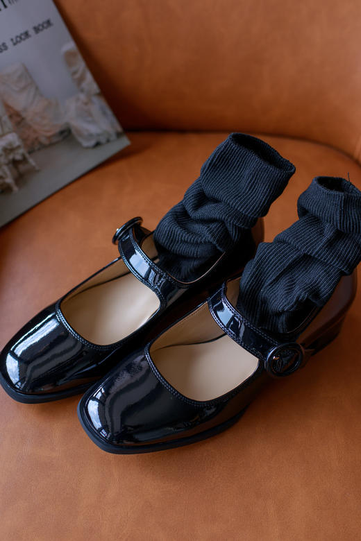 黑色瘦瘦袜（一组六双） 商品图4