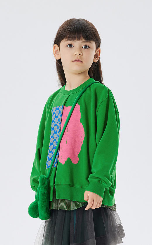 JNBY   22年冬款  小熊绒毛单肩包 6M0L10110 商品图3