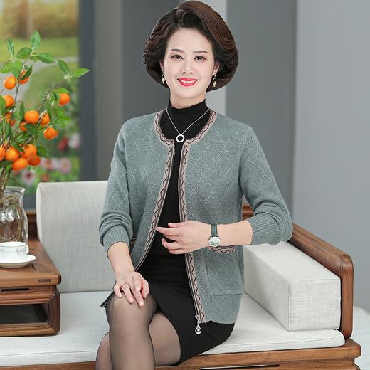 【服饰鞋包】妈妈装毛衣外套时尚开衫 商品图1