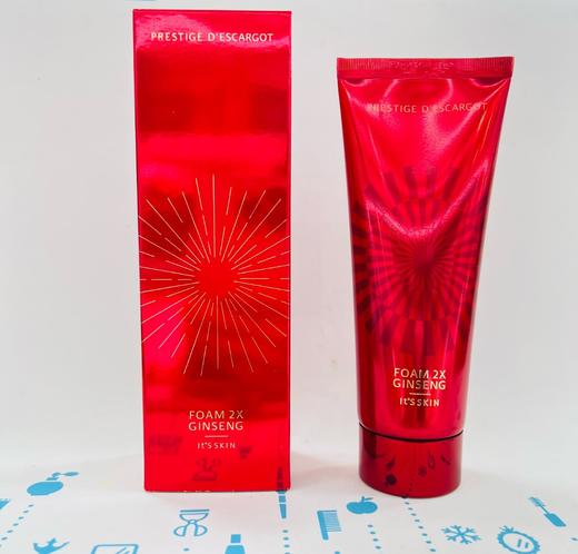 伊思2X晶鑽红参蜗焕新系列 #洗面奶150ml（574246） 商品图0