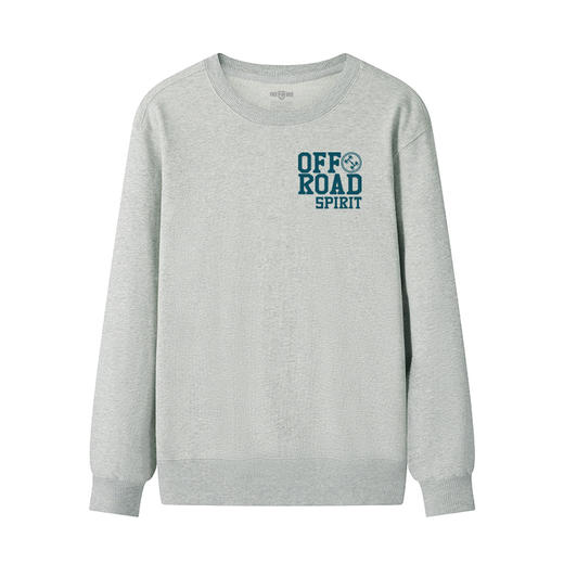 自由基地越野系列spirit团队定制设计圆领套头卫衣队服户外休闲衫 NMT-1897 商品图7