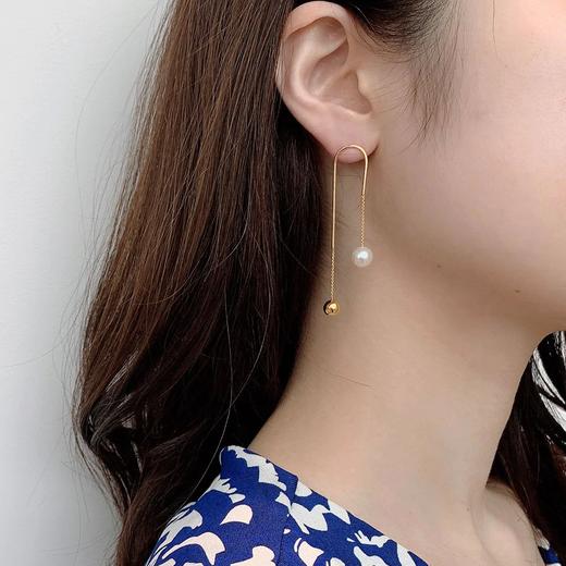 北京仓｜CHARLOTTE LEBECK-Agnes-珍珠 耳环（单只）［丹麦设计师］ 商品图0