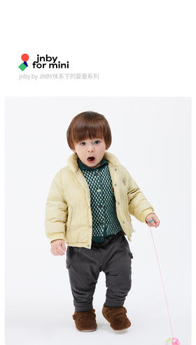 JNBY  22年冬款  宽松立领短款羽绒服  YM0C10620