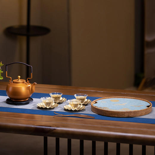 预售 | 百年传承 朱炳仁·铜 新款茶盘/铜壶/香炉 新中式复古造型 大容量 商品图11