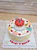 1027CAKE | 手绘蛋糕 小动物 （做小尺寸会减少几只小动物） 商品缩略图0