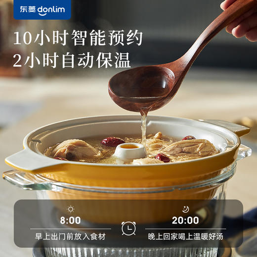 【好物推荐】东菱蒸汽锅电蒸锅家用预约煲汤隔水炖盅多功能蒸煮锅全自动电炖锅 DL-9009 商品图7