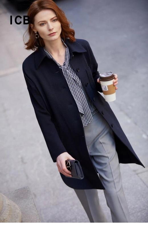 4F ICB  休闲羊毛外套 商品图2